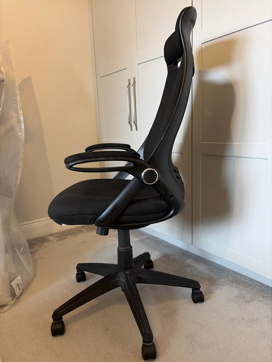 High Back Executive Office Chair with Headrest - Image 2