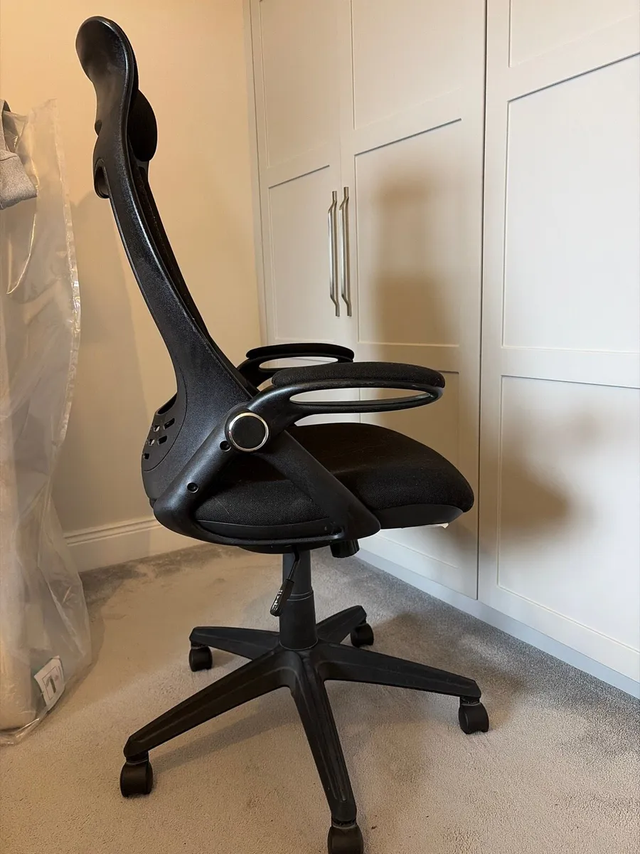 High Back Executive Office Chair with Headrest - Image 4