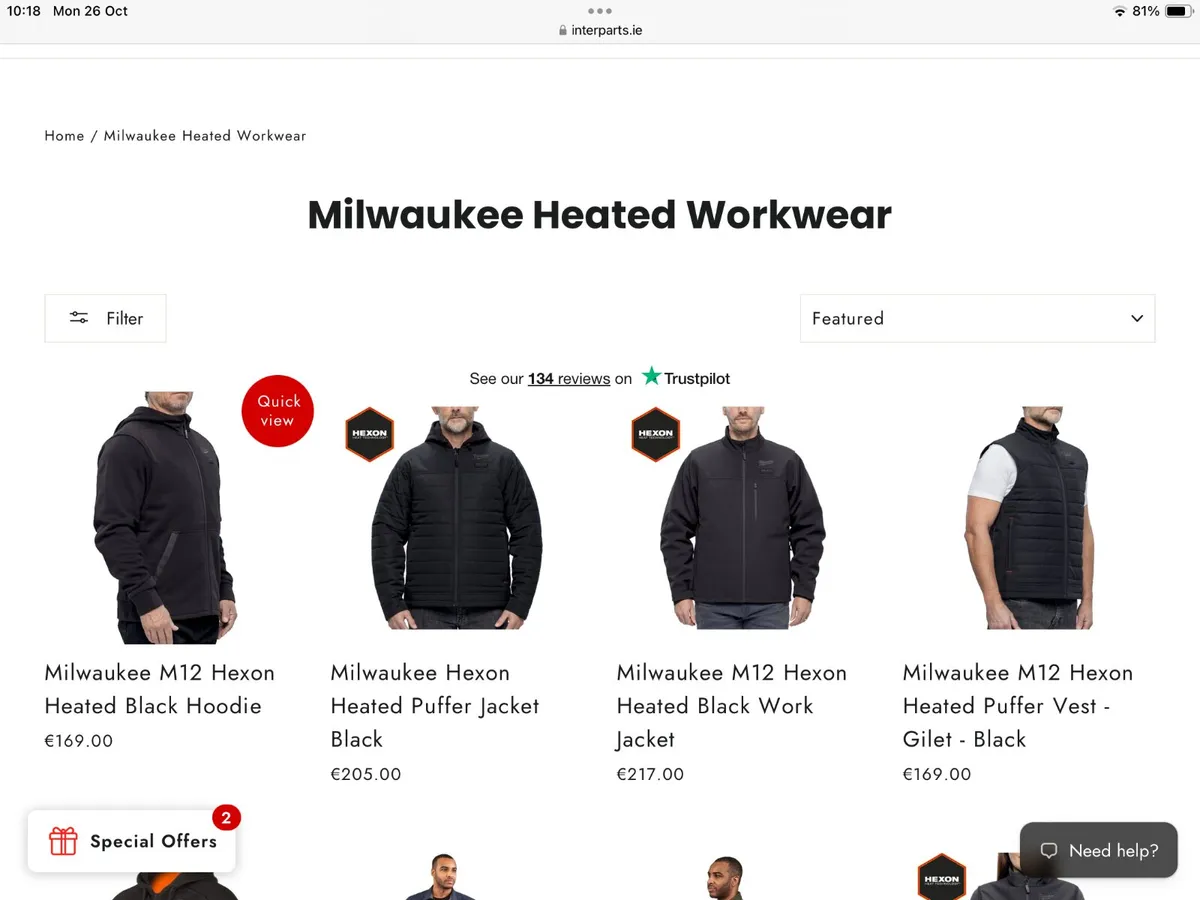 Milwaukee Hexon Heated Clothing. - Image 2