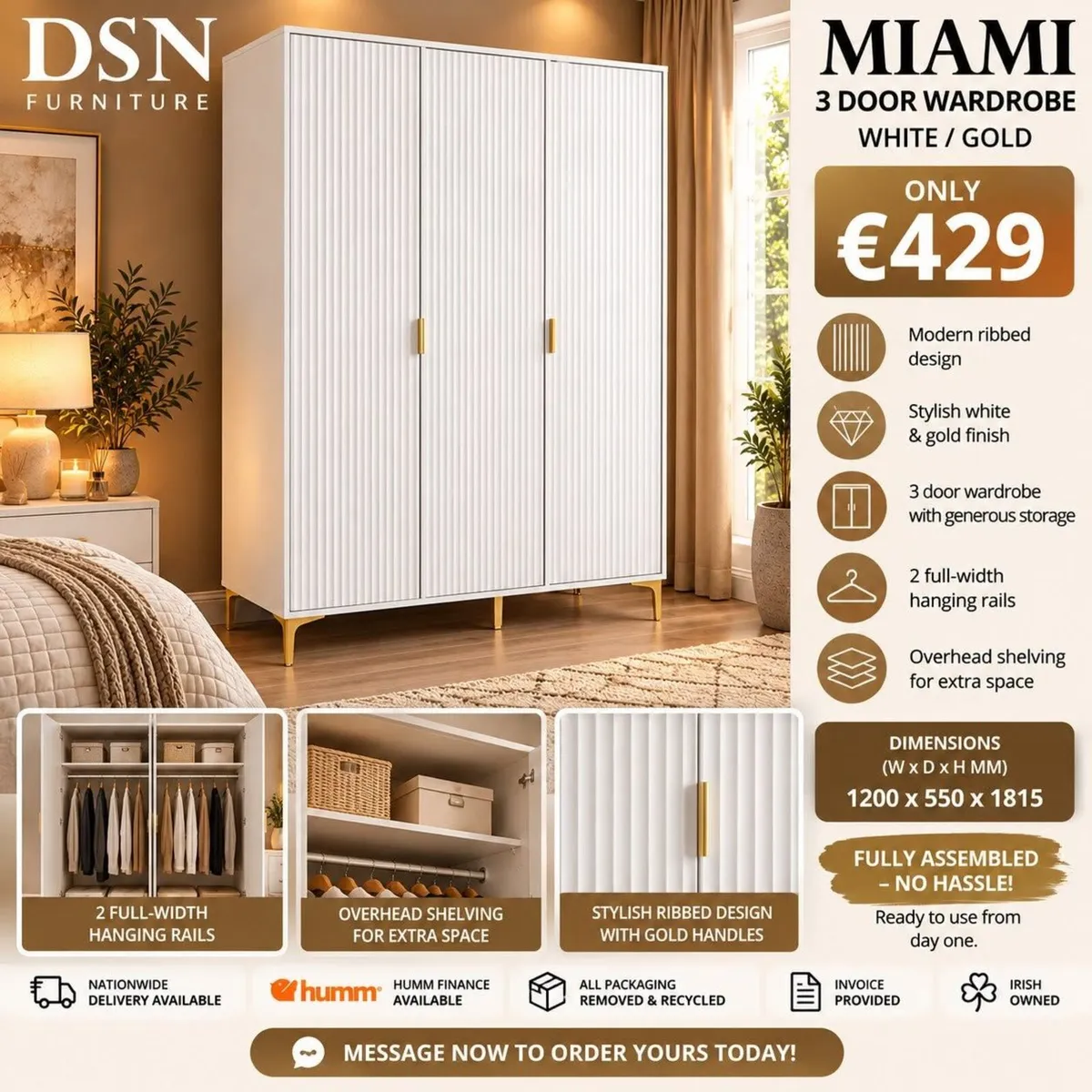 WARDROBES @ DSN Furniture - Image 1