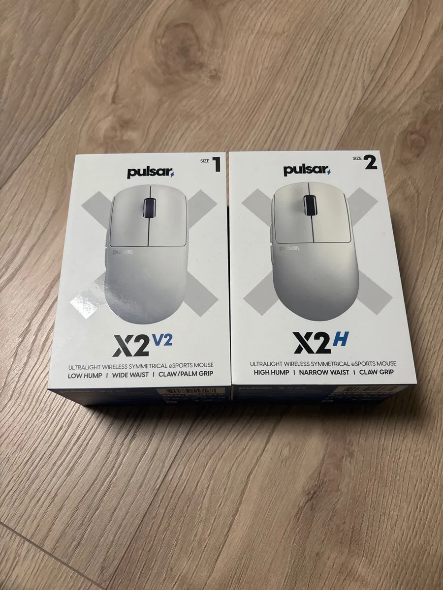 Pulsar X2 V2 and Pulsar X2 H Gaming Mice - Image 1