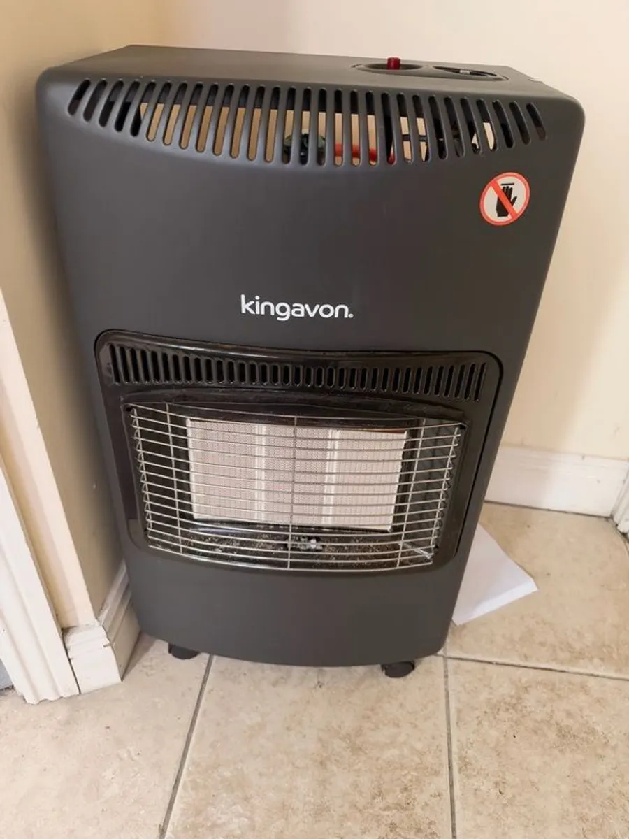 Kingavon Portable Gas Heater with gas bottle - Image 2