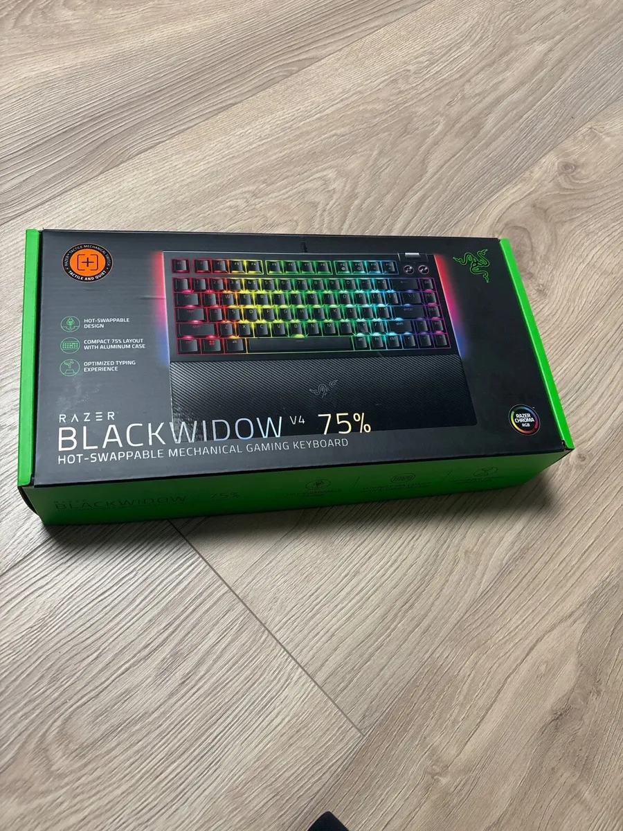 Razer Blackwidow v4 75% Gaming Keyboard - Image 1