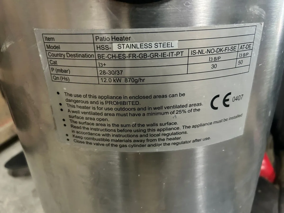 BBQ Gas Heater - Image 2