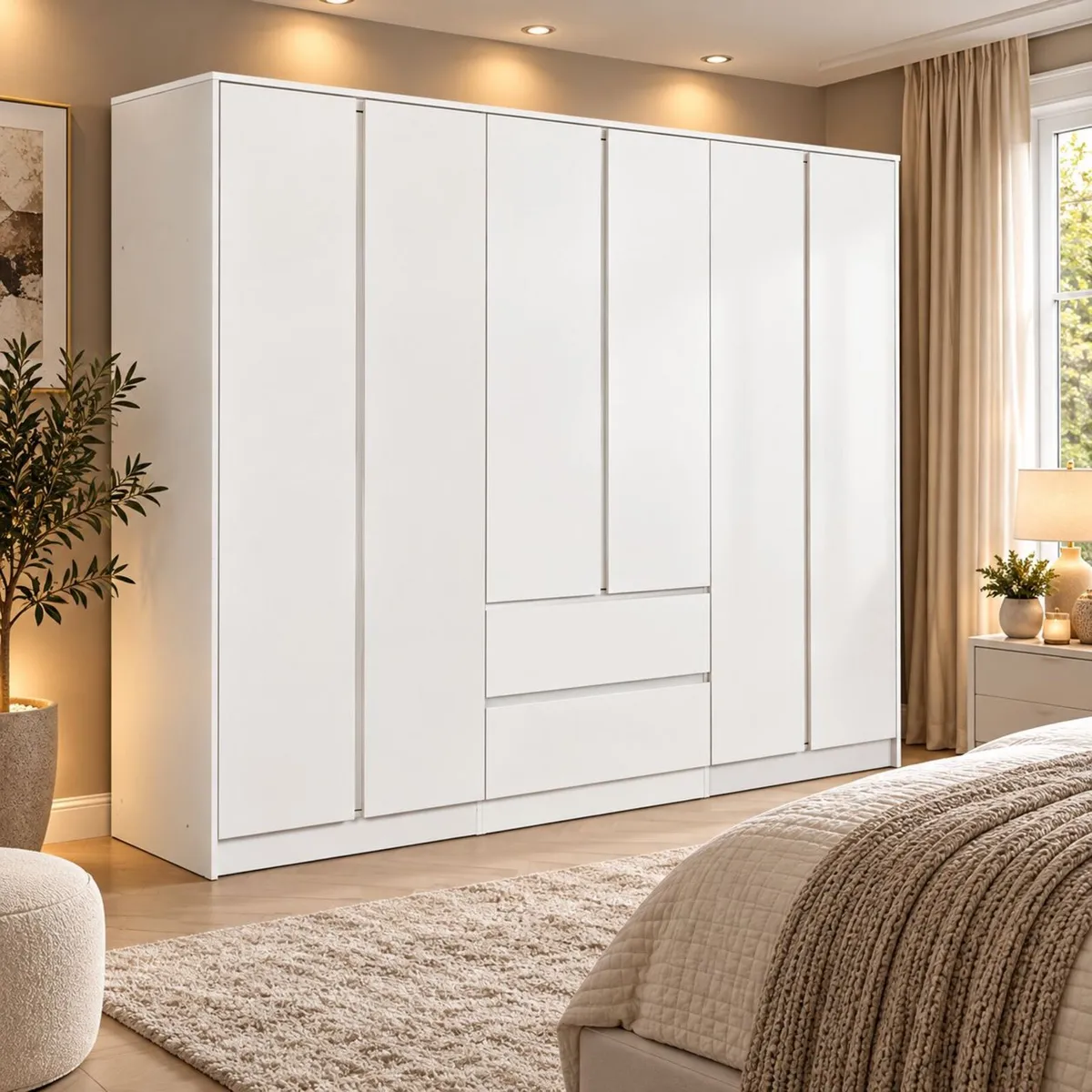 6 DOOR WARDROBES @ DSN Furniture - Image 1