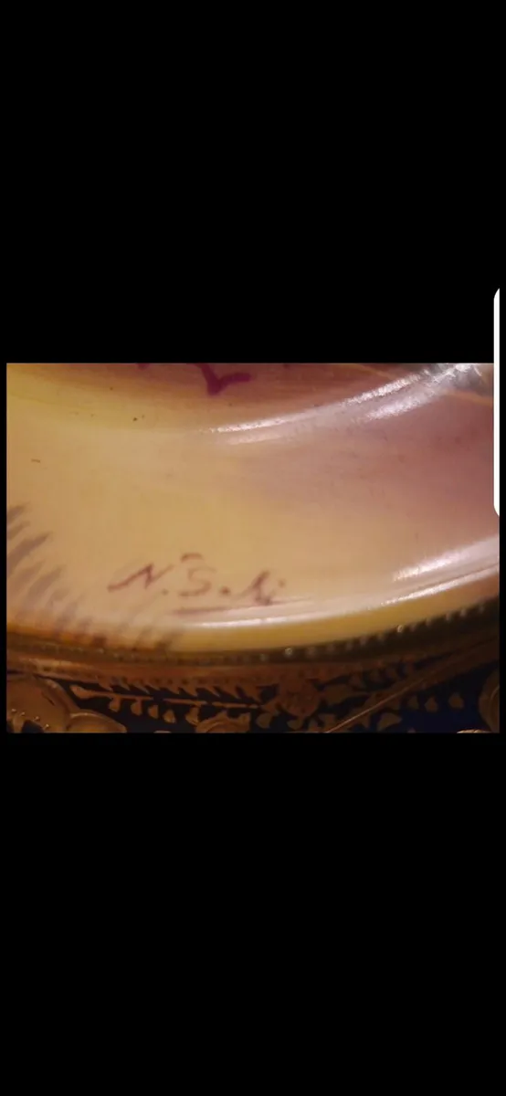 Antique Japanese desert service - Image 3