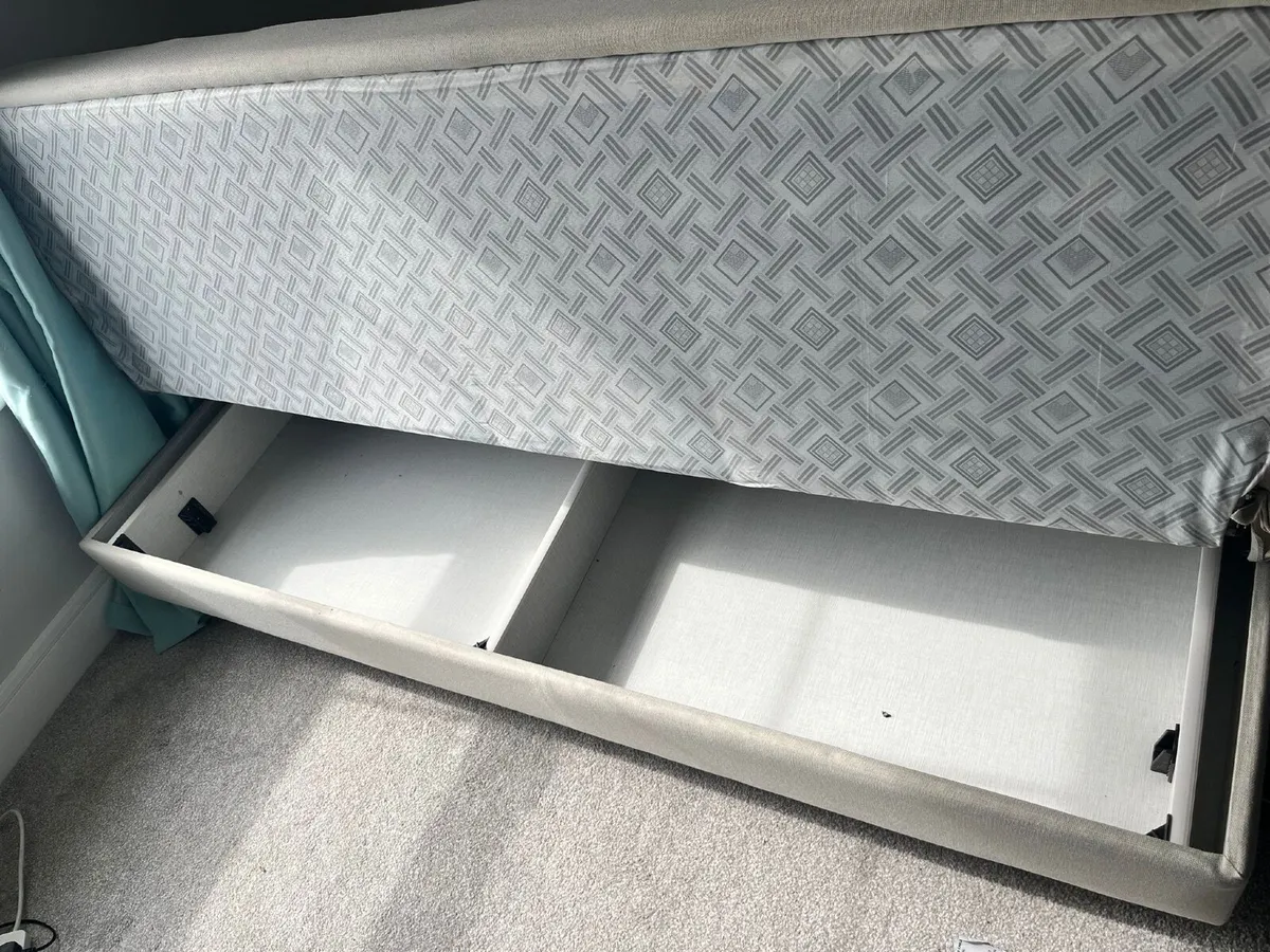 Sofa bed with ottoman storage - Image 3