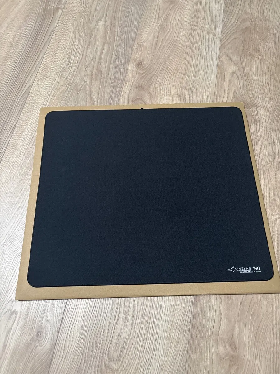 Artisan Key 83 Mid XL Black Gaming Mousepad - Image 1