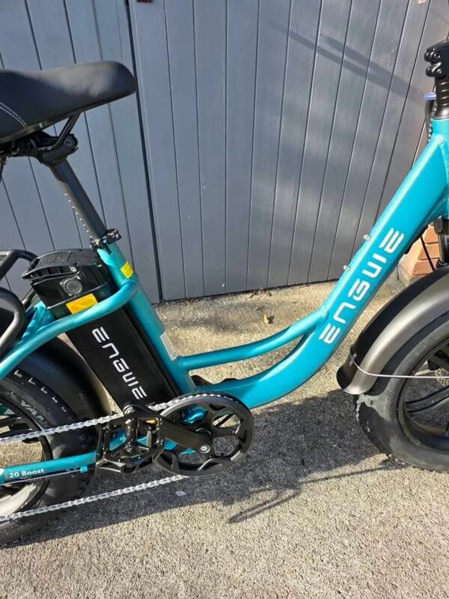 Electric bike Engwe L20 boost,  green, one year warranty - Image 1