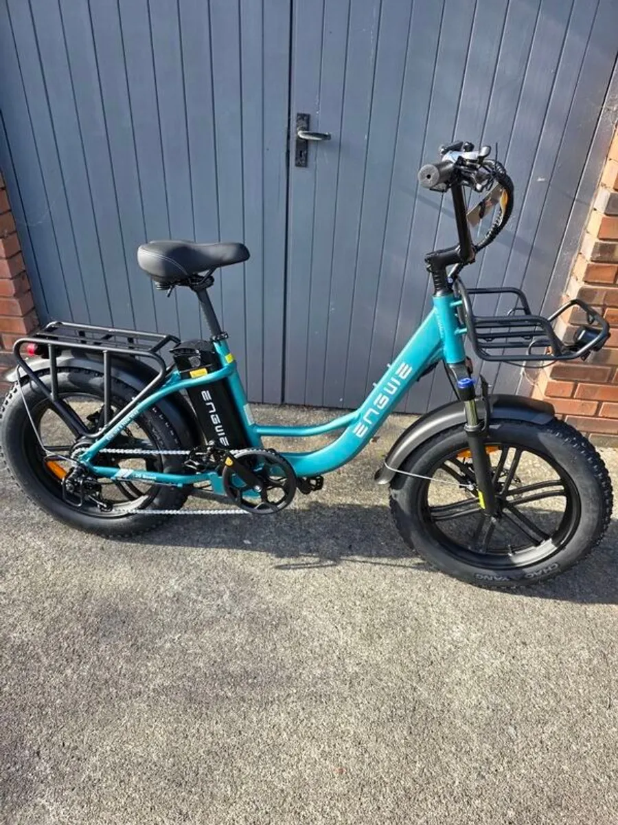 Electric bike Engwe L20 boost,  green, one year warranty - Image 2