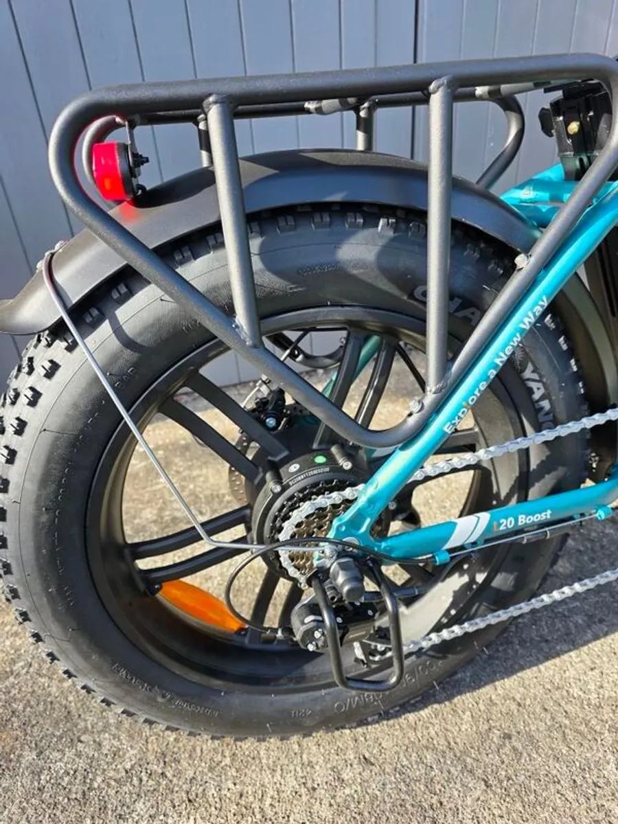 Electric bike Engwe L20 boost,  green, one year warranty - Image 3
