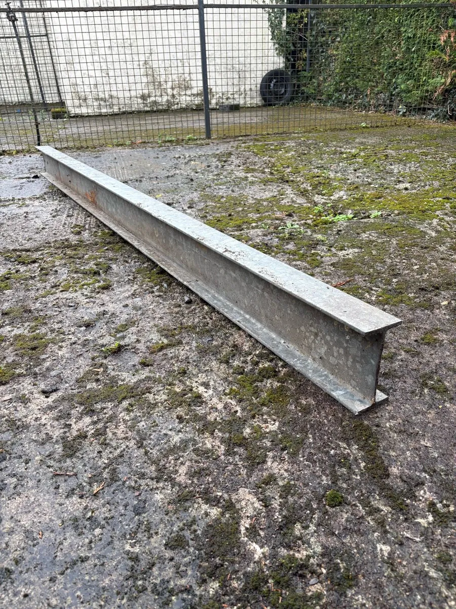 Galvanised girders - Image 1