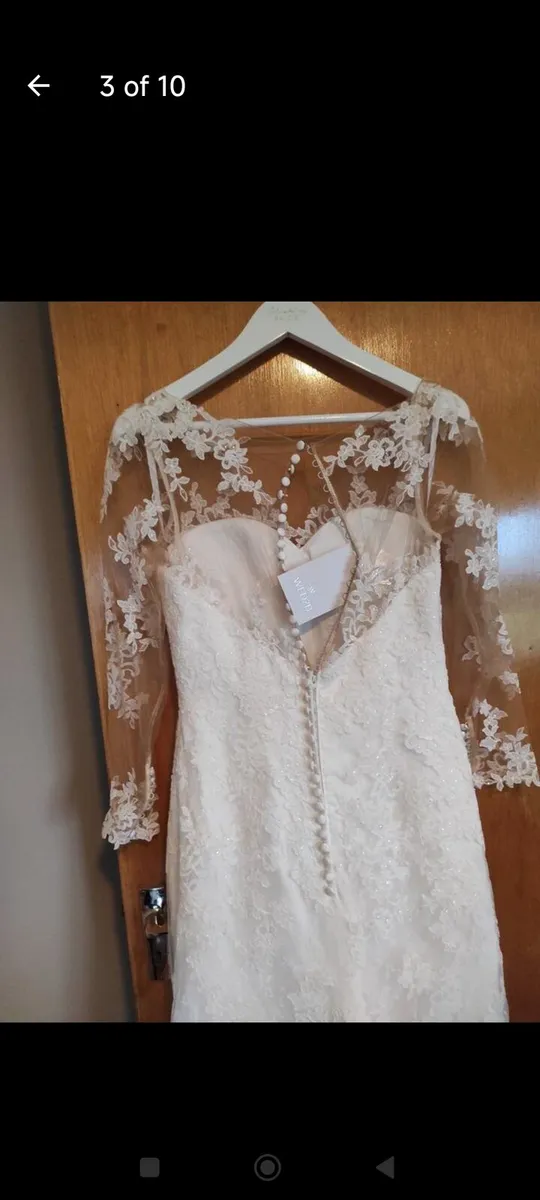 New size 12 wedding dress never worn - Image 3
