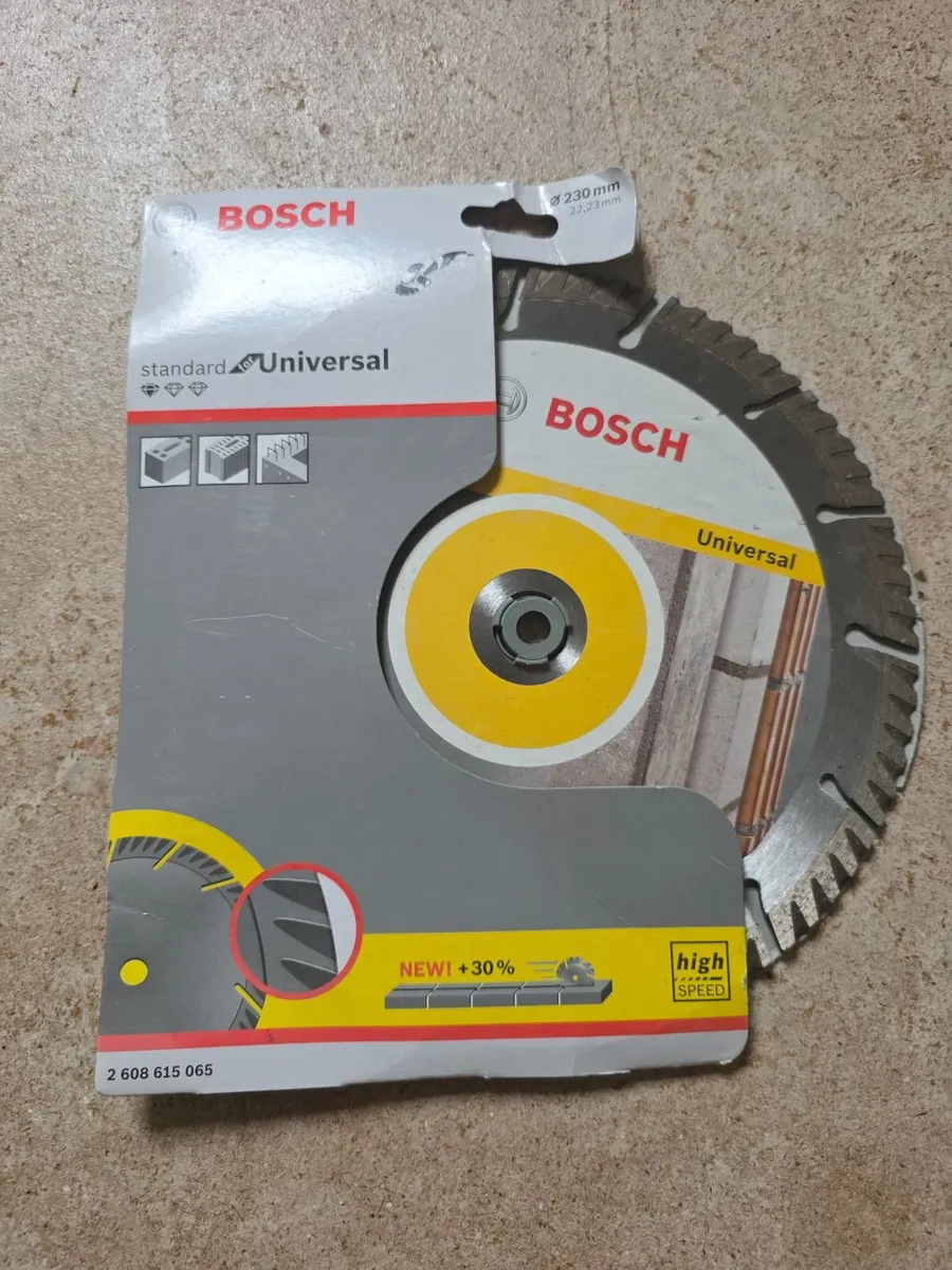 Bosch 230mm diamond blade - Image 1