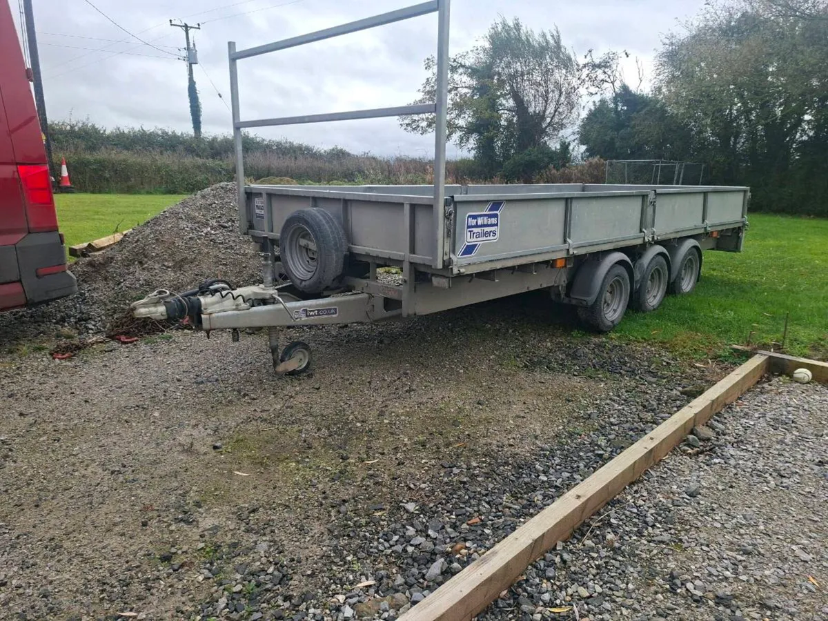 16' ifor williams tri axle - Image 1
