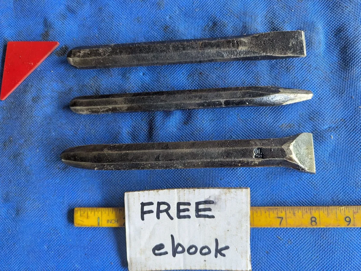 3  Stone Mason's Tools - Image 1