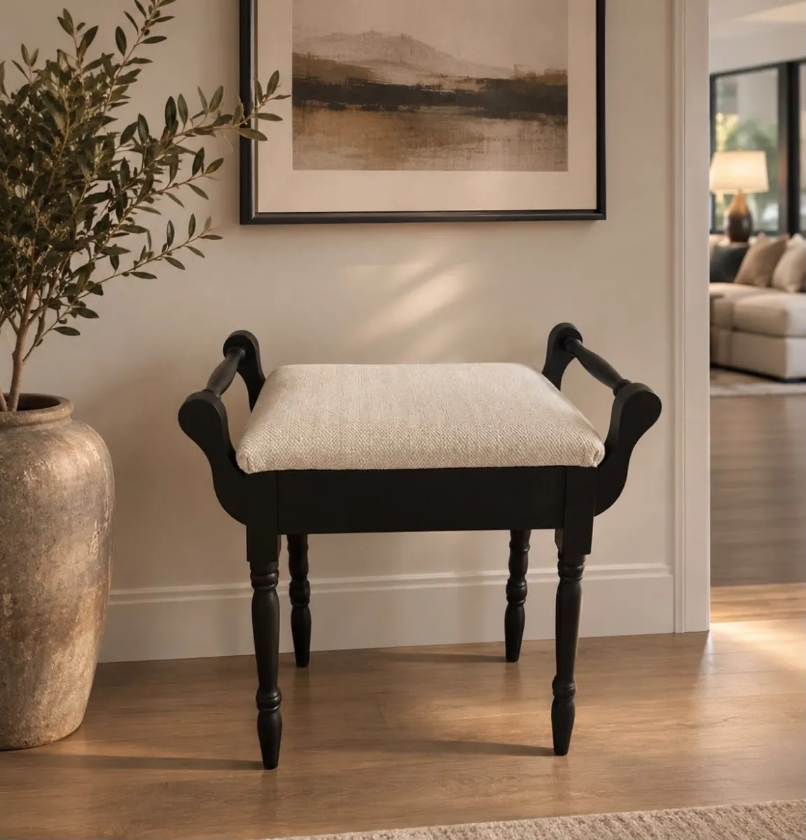 Bedroom stool / piano stool - Image 1