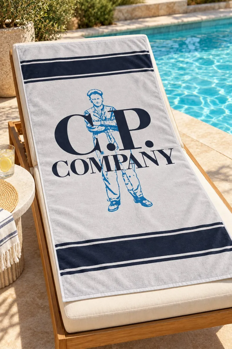 C.P. COMPANY LARGE BEACH TOWELS - Image 2