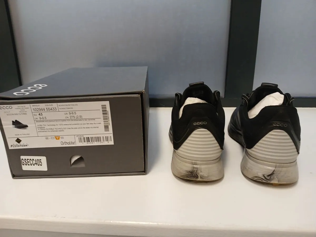 Ecco  S-Three Gore-tex Golf shoes size 9-9.5 (43) - Image 2