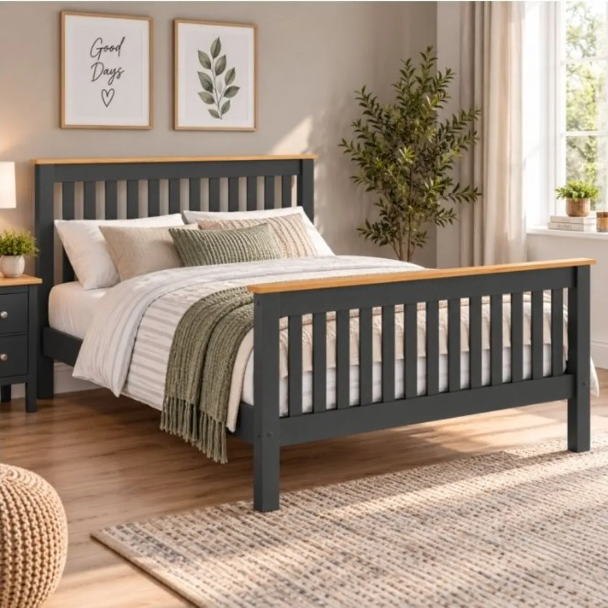 Monaco 5′ Beds High Foot End - Image 1
