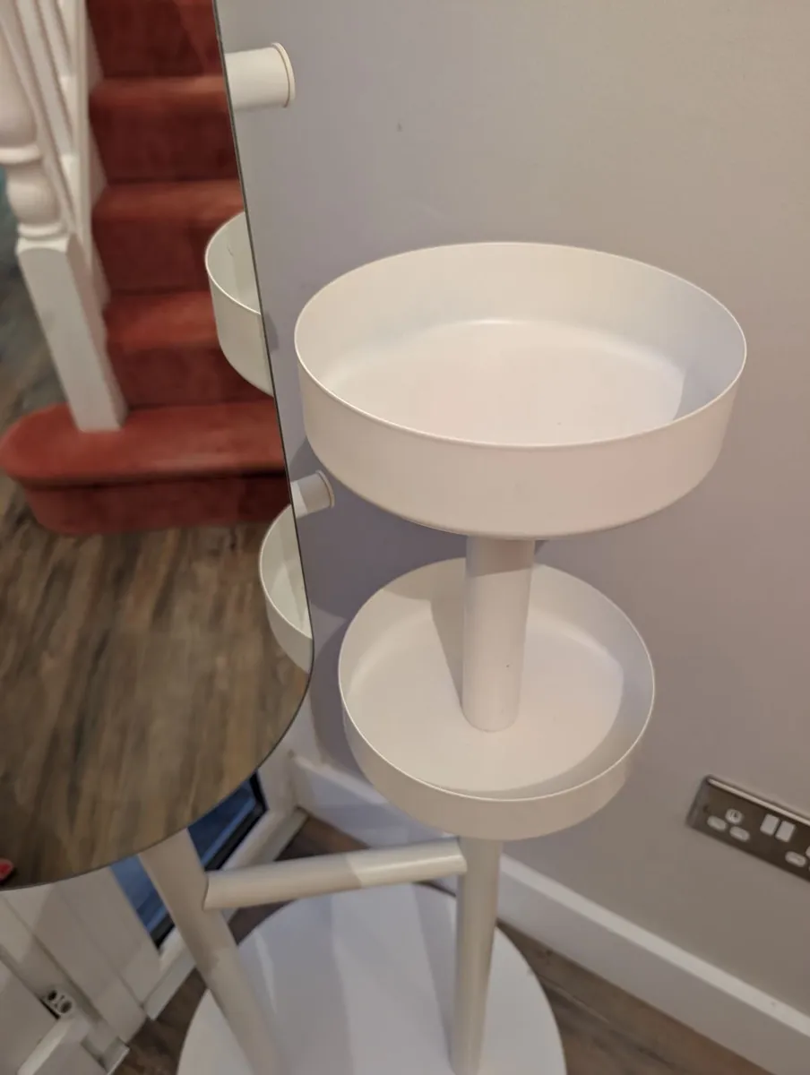 Ikea Lierskogen Mirror and Valet Stand - Image 2