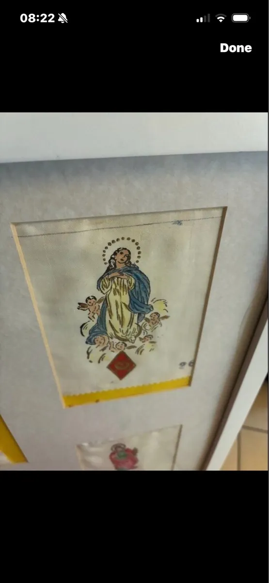Original Handcrafted Spanish Military Art on Linen - Image 4