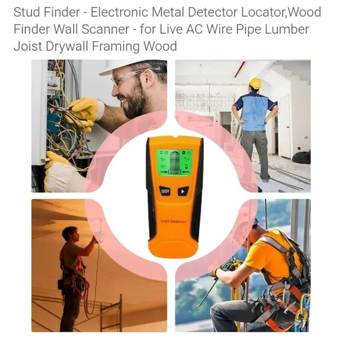 Brand New Wall Stud Finder - Image 3