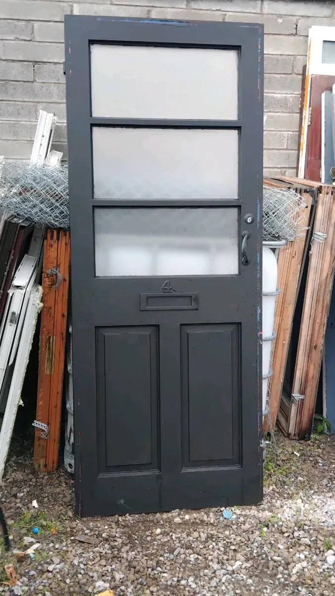 Teak door - Image 1