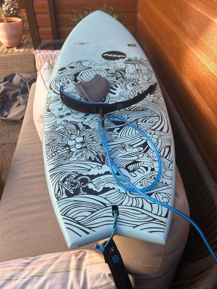 5'7 fish surfboard - Image 2