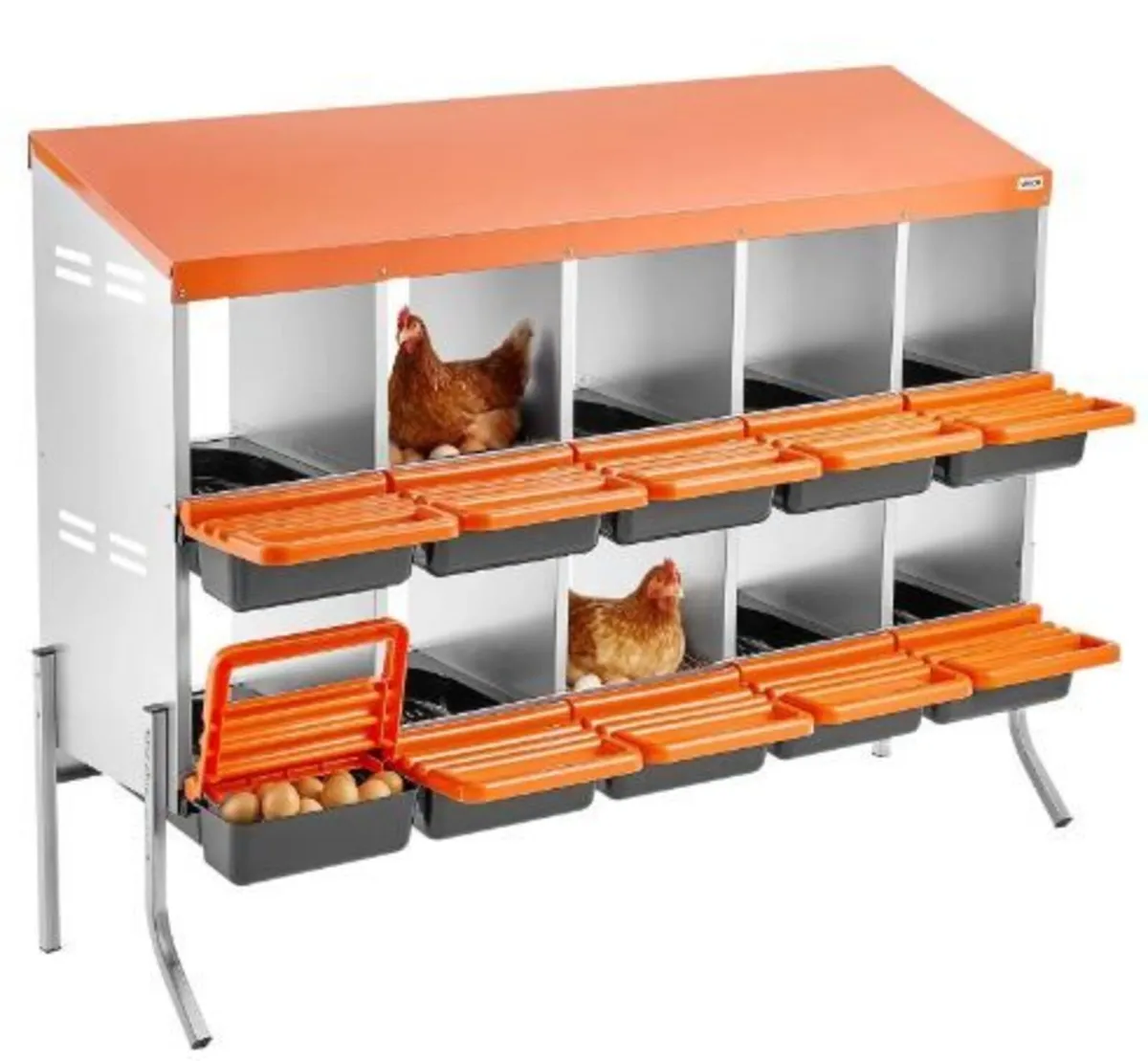 Chicken Nesting Boxes, 10 Compartments - Image 2