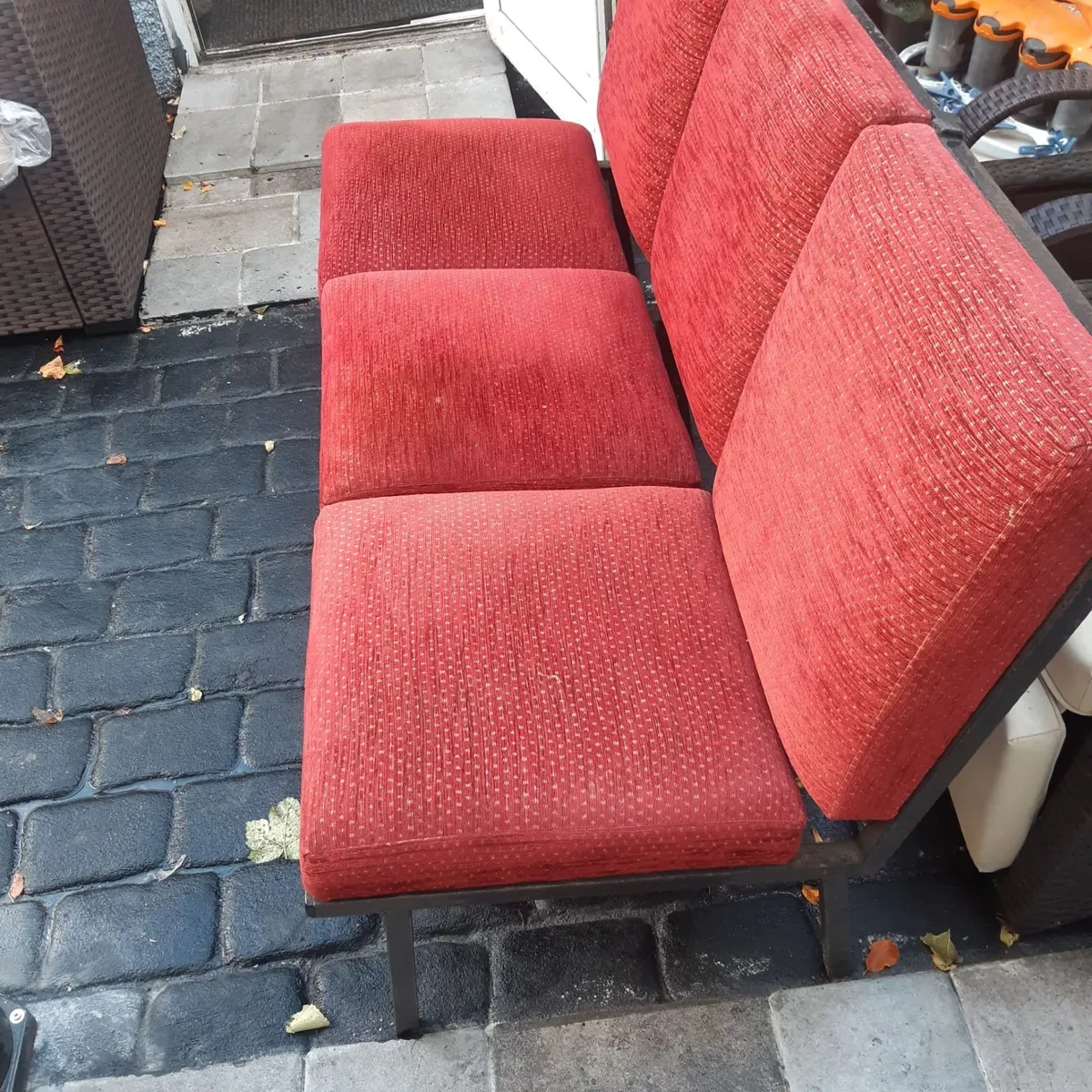 Steel framed chairs - Image 2