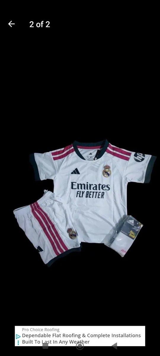 REAL MADRID 26/27 ( MBAPPE 10)SIZE ,6/7, 7/8,10/11 - Image 1