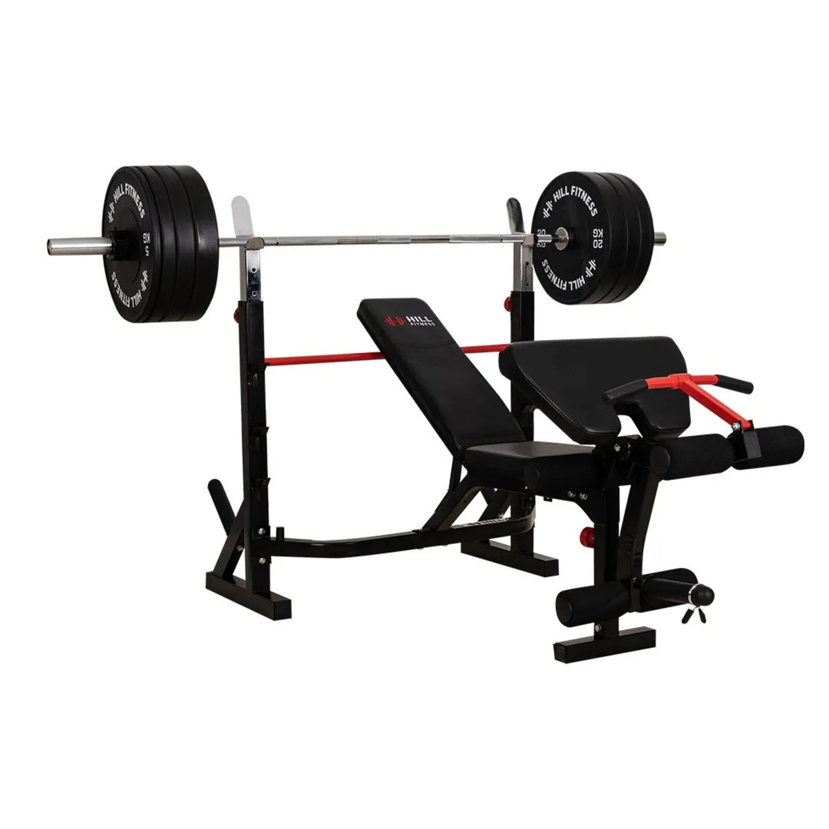 Olympic Weights Bench with Preacher Curl - Gym - Image 1