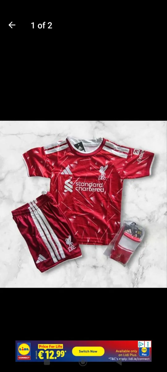 Liverpool 26/27 Kids Kit ,Size 4/5 ,5/6 ,6/7,10/11 - Image 1