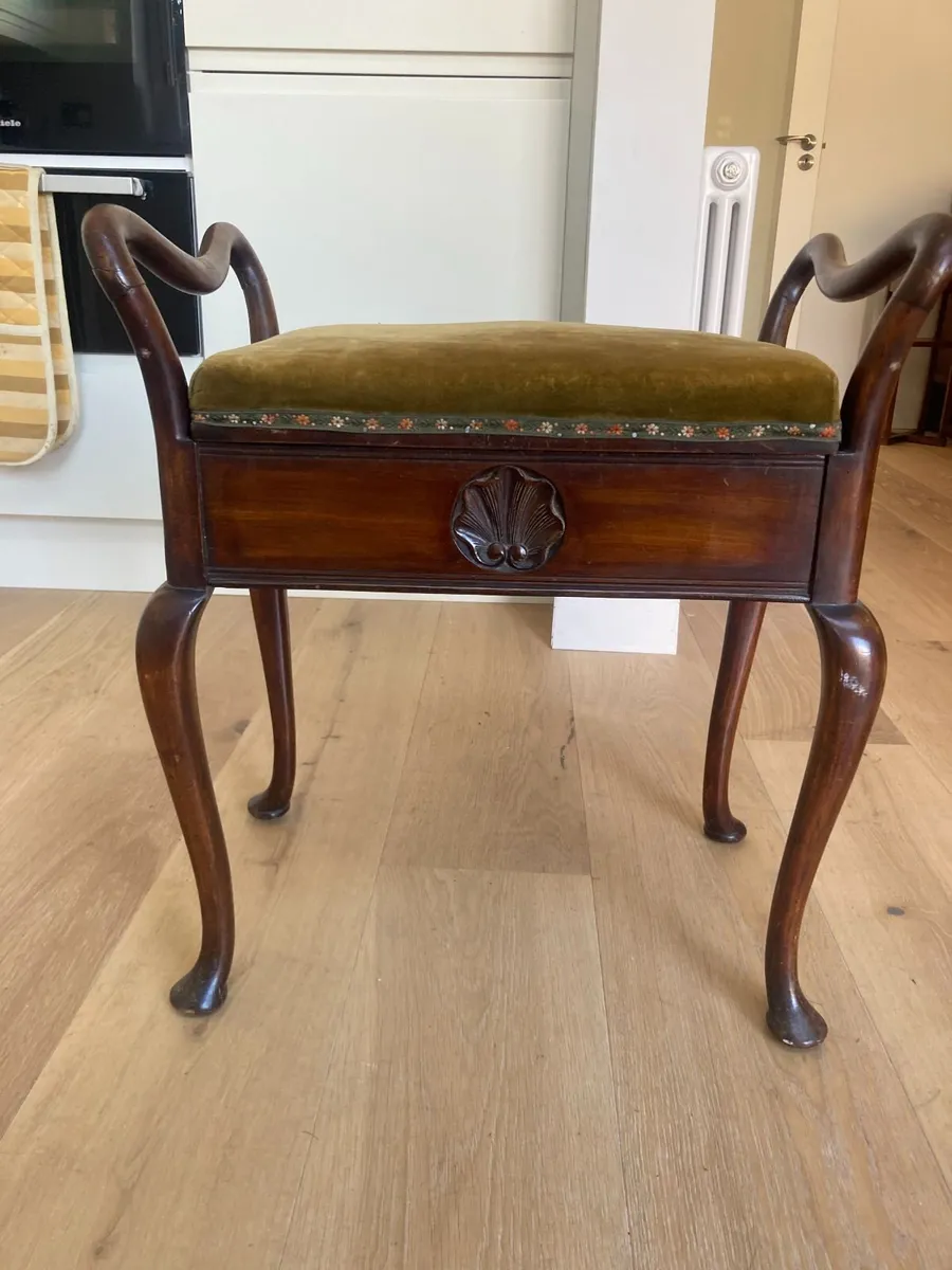 Antique Piano Stool - Image 2