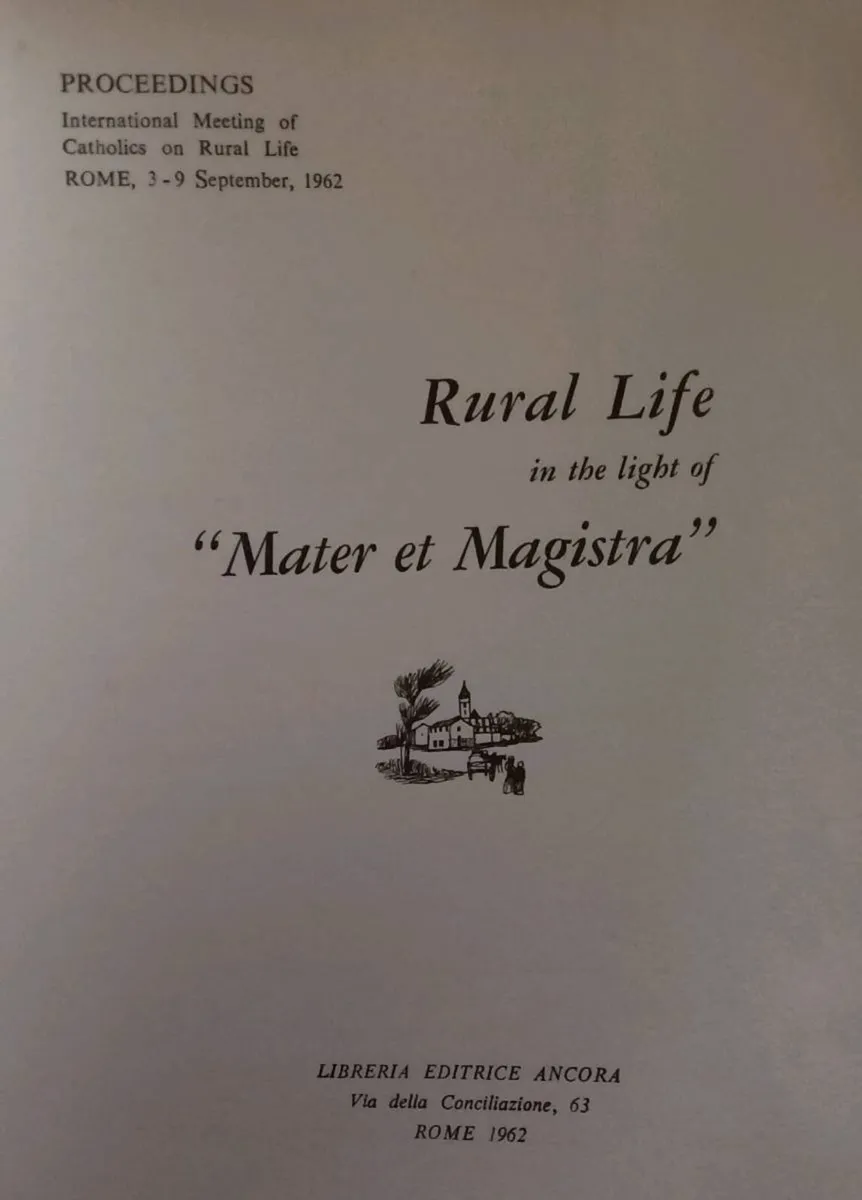 Mater Et Magistra Book 1963 - Image 4