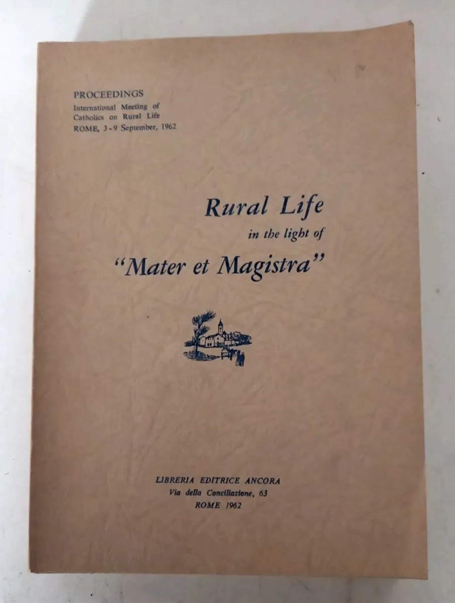 Mater Et Magistra Book 1963 - Image 1