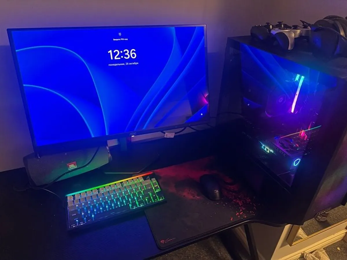 High-end Gaming Pc Rtx 5070 Ti + Ryzen 9800x3d | 240hz Qd-oled Monitor Included - Image 2