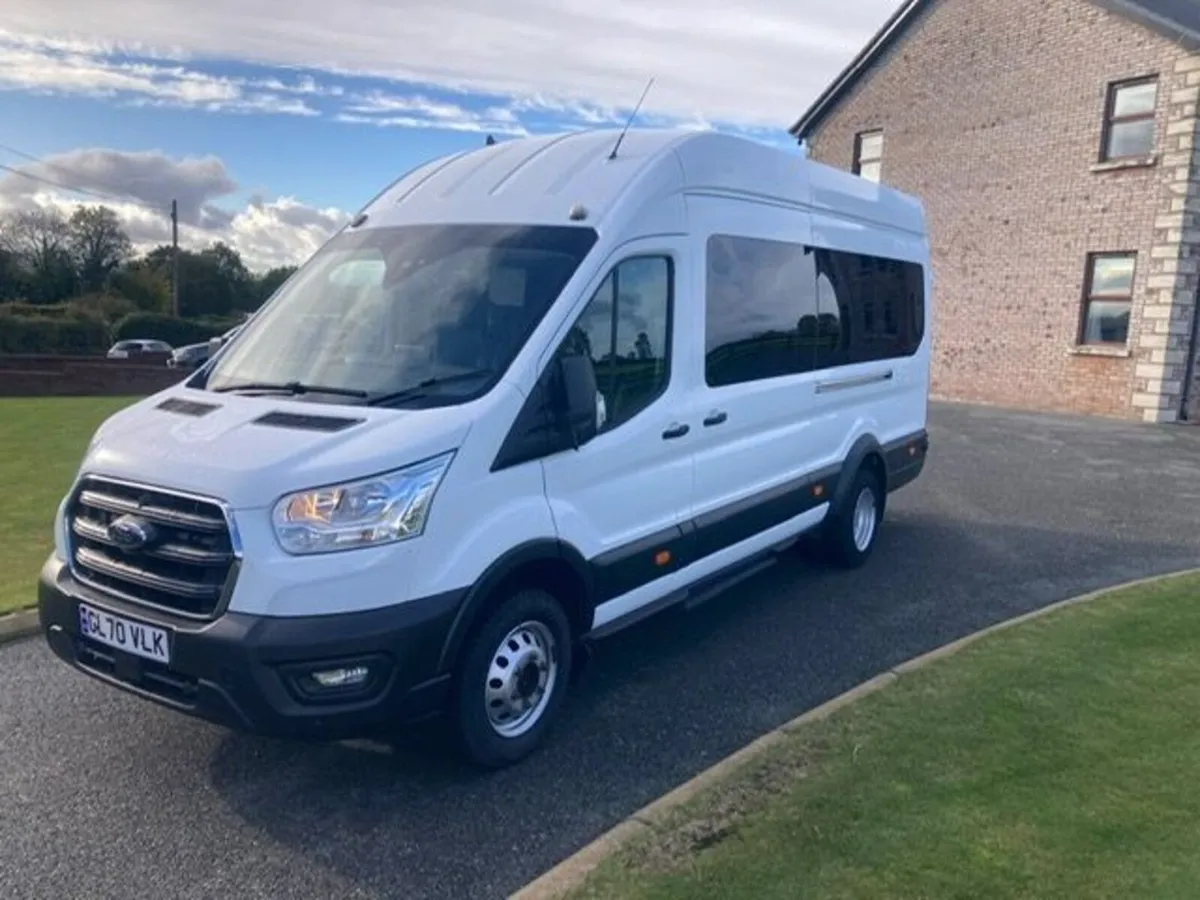 31/12/2020 FORD TRANSIT 460 TREND MINIBUS *TACHO* - Image 1