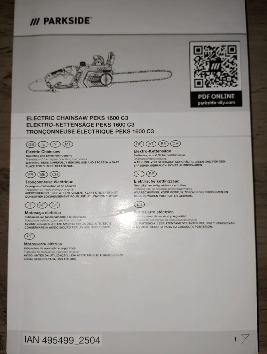 Electric Chainsaw - Image 1