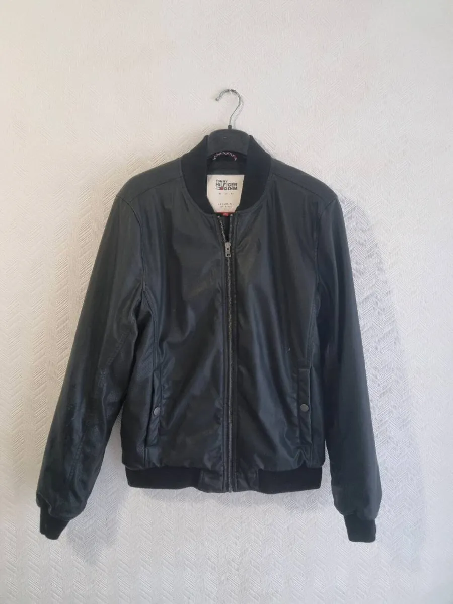 Tommy Hilfiger Leather Jacket - Image 1