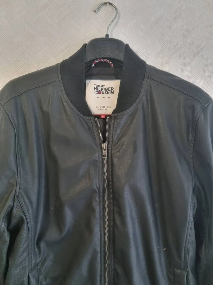 Tommy Hilfiger Leather Jacket - Image 2