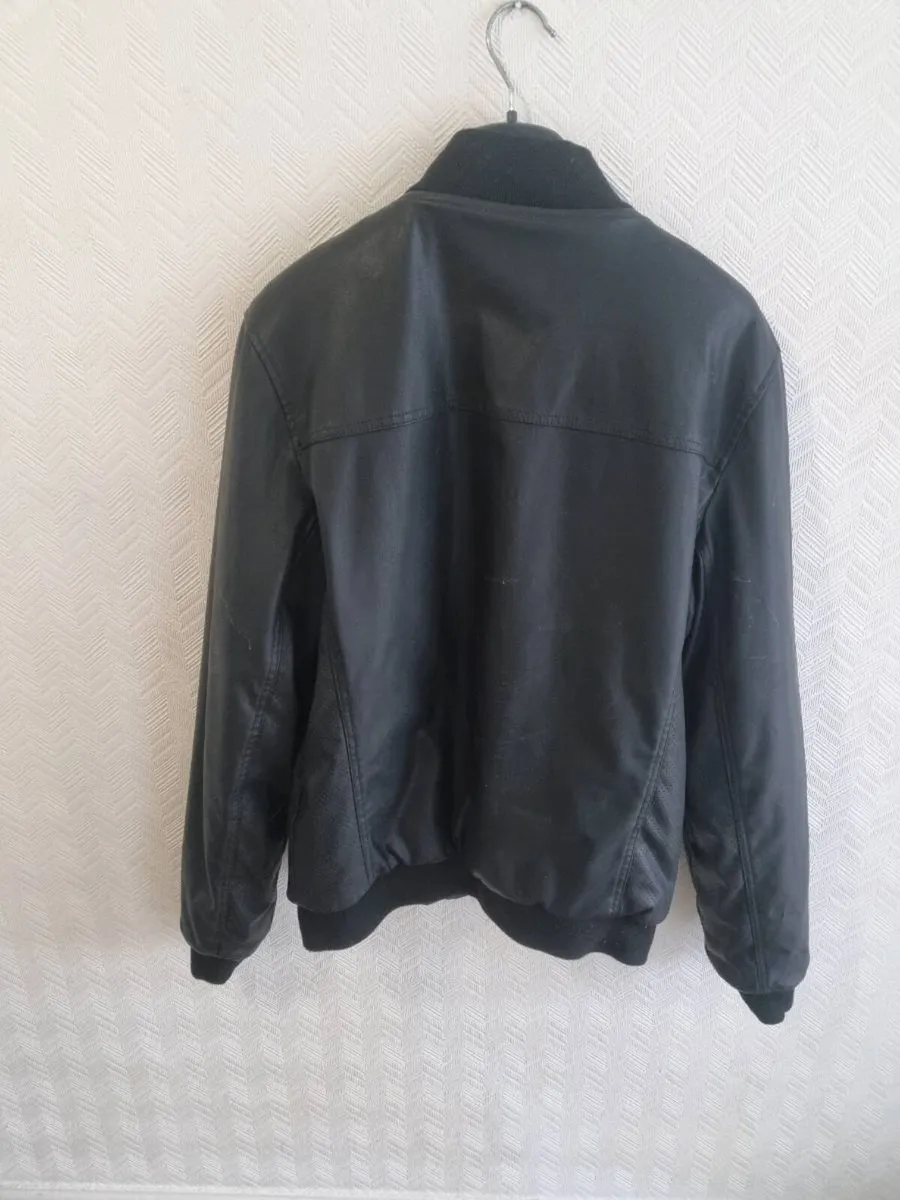 Tommy Hilfiger Leather Jacket - Image 3