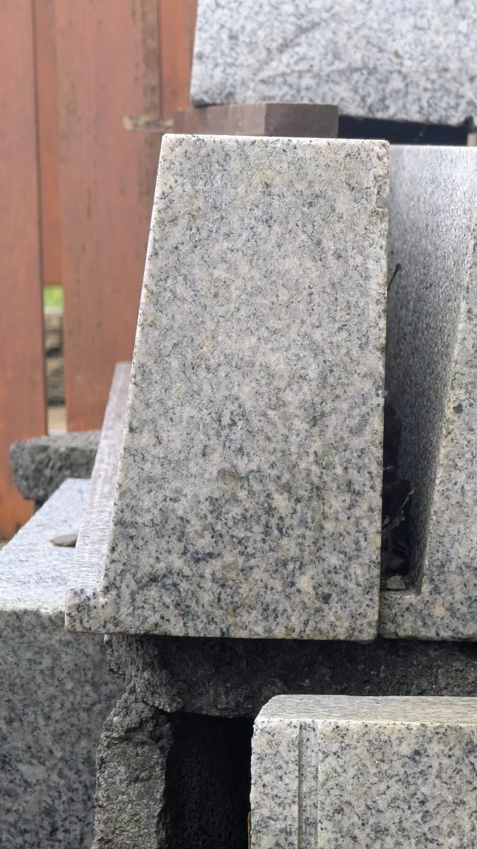 Premium Solid Silver-Grey Granite Window Cills - Image 2