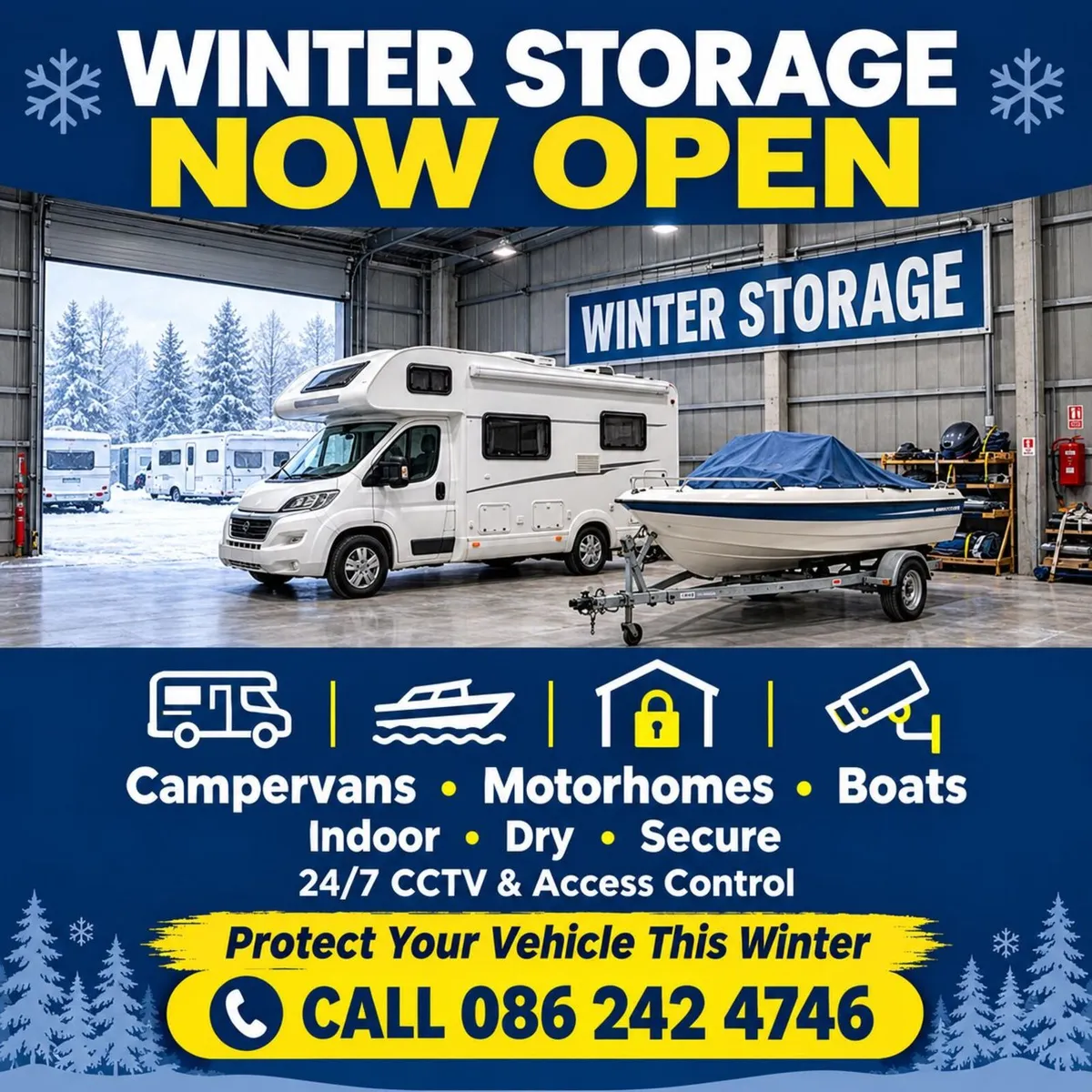 Indoor winter storage for boats and campervans - Image 4