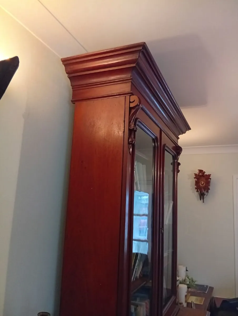 Antique  Mahogany Book Case, Limerick. - Image 1