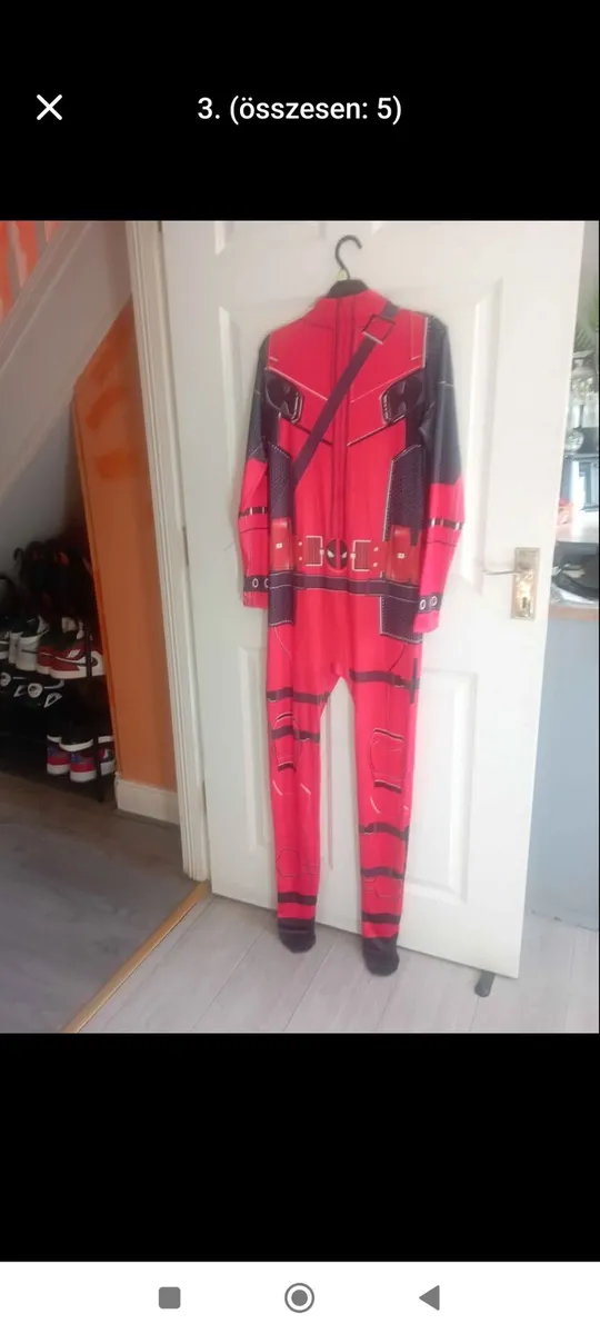 Haloween. Deadpool costume for men - Image 1