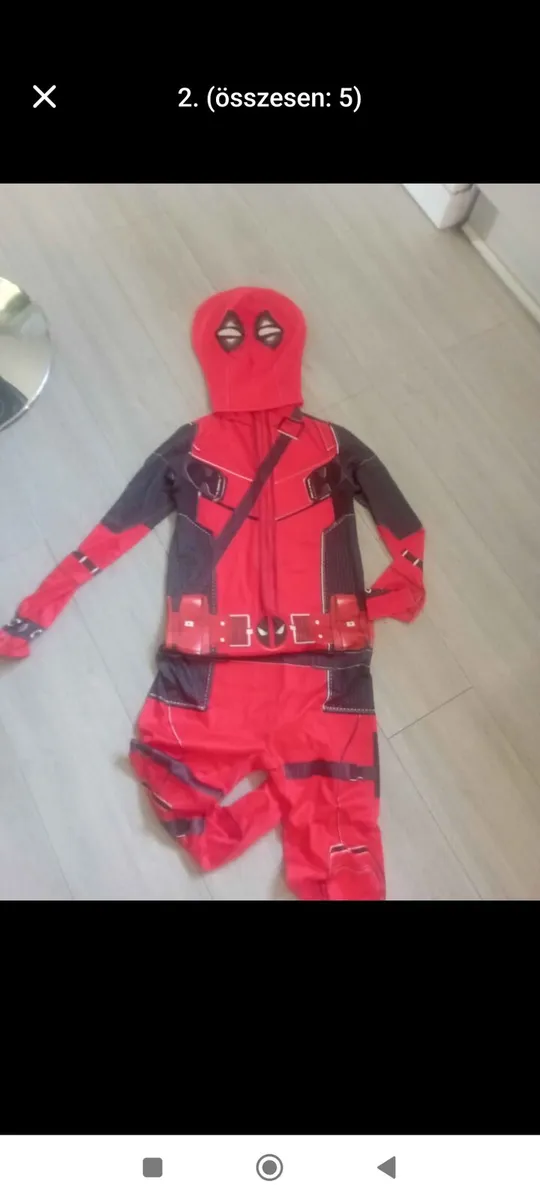 Haloween. Deadpool costume for men - Image 2