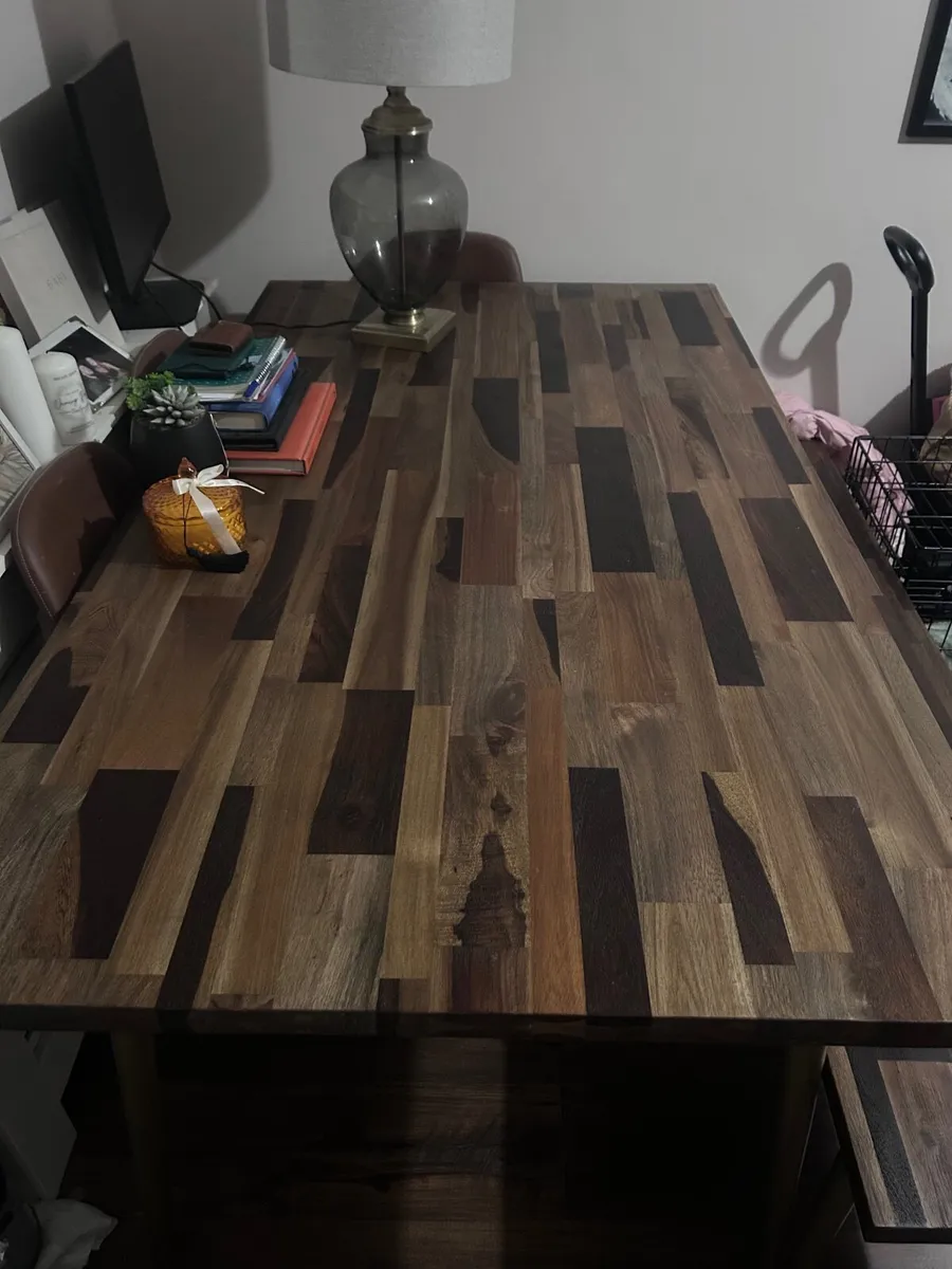Solid Wood Dining Table & Bench – Michael Murphy F - Image 2