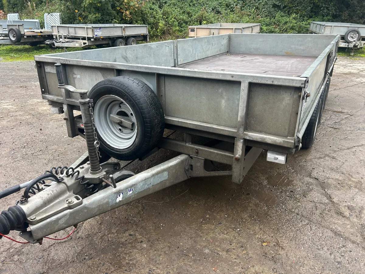 Ifor Williams 14x6.6 Tri Axle Dropside Trailer - Image 3